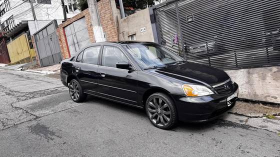 HONDA CIVIC 1.7 LX 16V GASOLINA 4P AUTOMÁTICO